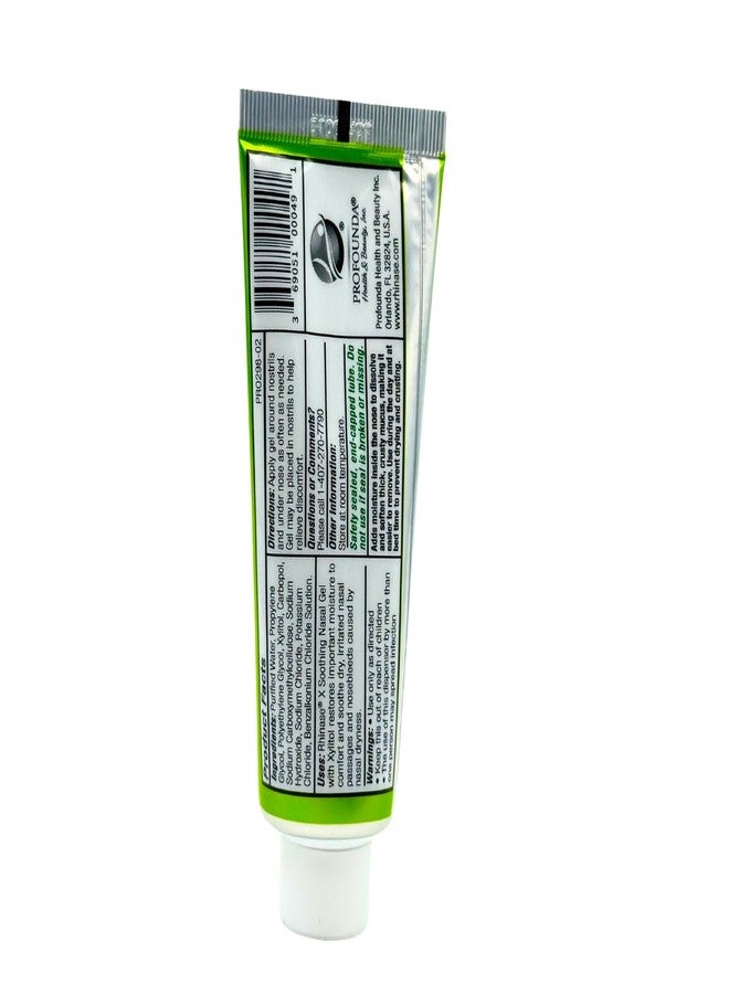 Rhinase X Nasal Gel | Long Lasting Symptom Relief from Nasal Dryness from Low Humidity and Allergy| Great for Travel Dryness Caused by Dry Nose. 60g - Image 3